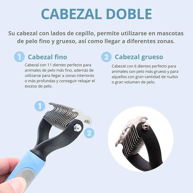 NudoFree - Desenreda y limpia el pelaje en una pasada