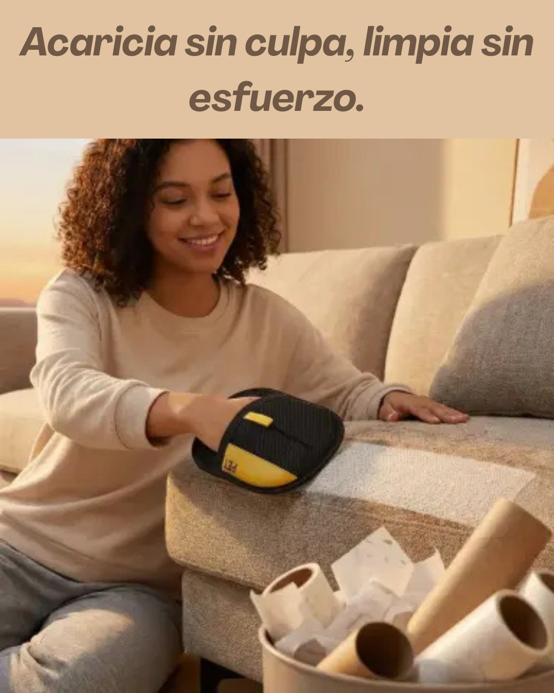 FurSwipe - Un desliz y el pelo de tu mascota desaparece