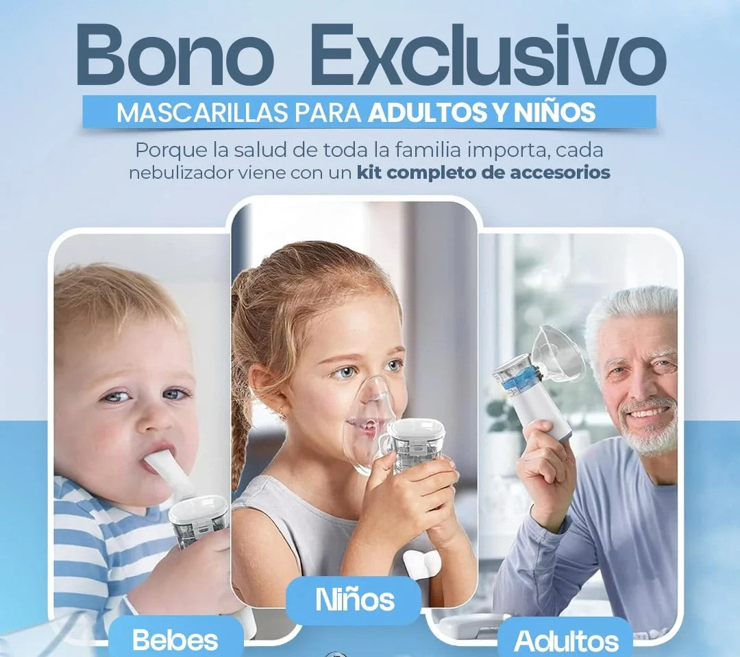 VaporEase — Alivio para la congestión, en cualquier lugar.
