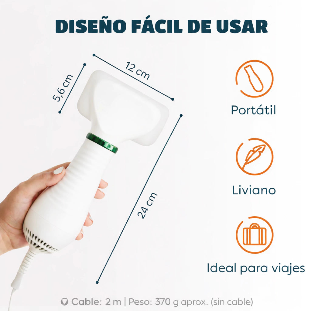DryBrush Pet - Seca y desenreda sin asustar a tu mascota