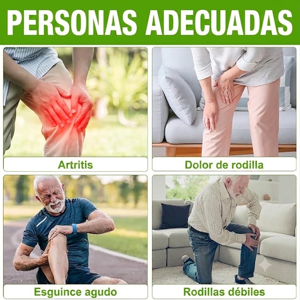 CalmKnee - Parches que calman tu dolor en minutos